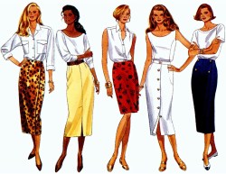 6716 BUTTERICK EASY SKIRT LENGTHS WRAP OR NOT PATTERN 6-10 UNCUT